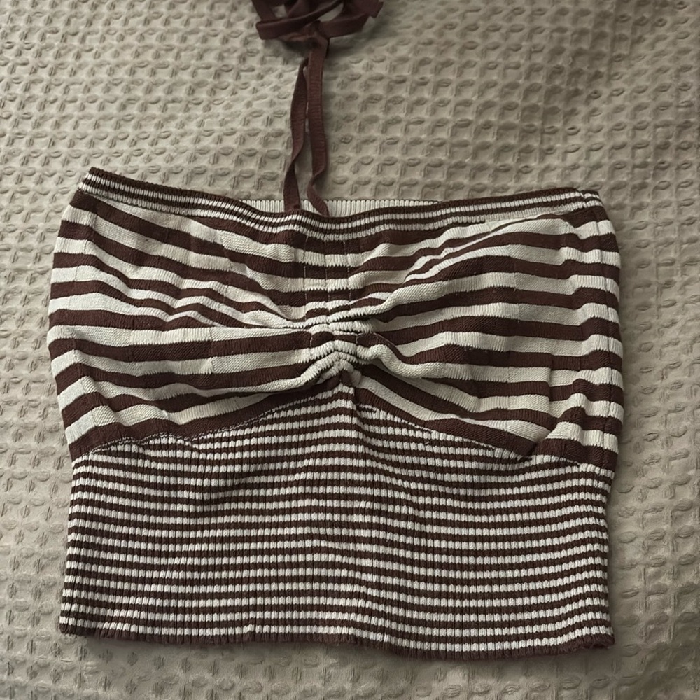 Tie Neck Tube Top